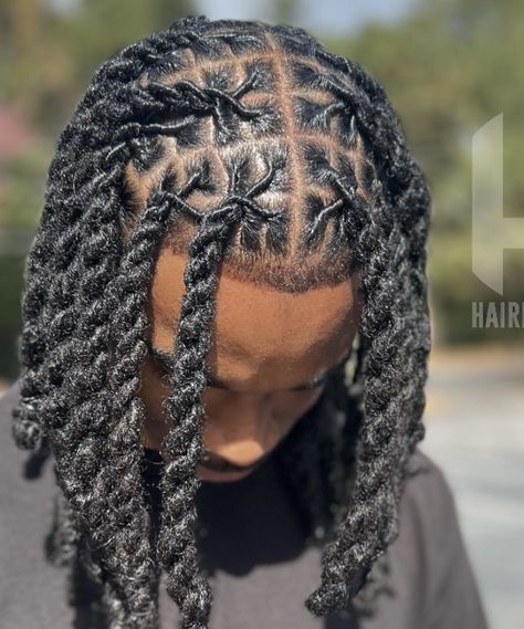 Locs Style For Men, Loc Styles Men Long, Dreadlock Hairstyles Men Dreads Styles, Locstyles For Men, Barrel Locs Dreads Men, Loc Twist Styles Men, Retwist Styles Men, Dread Locs Styles For Men, Styles For Dreads Men