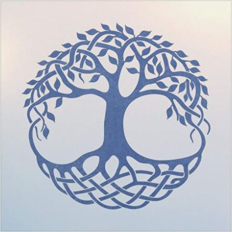 Tree Of Life Stencil, Tree Tattoo Art, Yggdrasil Tattoo, Ireland Tattoo, Irish Tattoos, Tree Of Life Art, Doodle Tattoo, Tree Of Life Tattoo, Celtic Tree Of Life