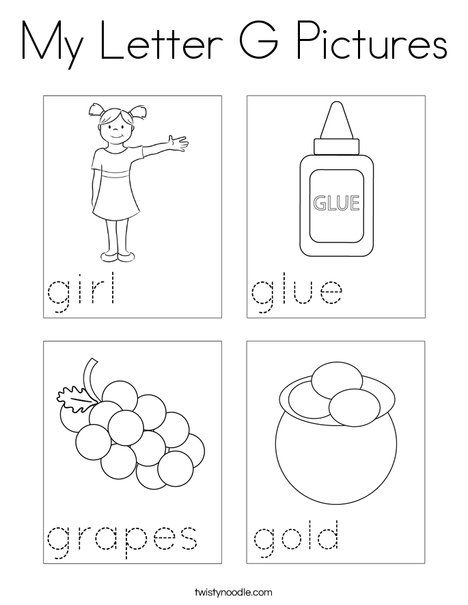 Letter G For Preschoolers, Letter G Coloring Page, Letter G Pictures, Letter G Worksheets For Preschool, Worksheet For Nursery Class, Kid Activites, Abc Activity, Teacher Table, Alphabet Activity