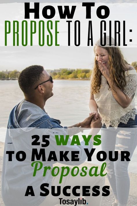 How to Propose to a Girl: 25 Ways to Make Your Proposal a Success  How to propose to a girl? This seems to be one of the eternal questions all men would love to know the answer to. So, how do you pop the question? Is a classic or unique approach better?  #proposalsuccess  #howtopropose #waysforsuccessproposal Creative Marriage Proposals, Propose Ideas Romantic, Best Proposals Ideas, Day Time Proposal Ideas, Ways To Ask Someone To Marry You, Prosal Ideas Engagement, Ideas To Propose Marriage, How To Propose To Your Girlfriend, What To Say When Proposing