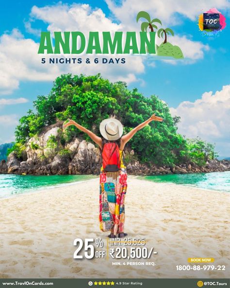 The Andaman Islands are one of those places where the sight of those stunning blue oceans may revive your senses.😍 For Bookings click the link https://www.travloncards.com/andaman-tour-packages #toctours #andaman #tour #tourists #travel #travelling #instaposts #promotion #tourists #tour #travelgram #travels #travelling Andaman And Nicobar Islands Drawing, Brochure On Andaman And Nicobar, Andaman Beach Photography, Culture Of Andaman And Nicobar, Andaman Tour Packages, Andaman Tour, Andaman Islands, Time Of Your Life, Day Book