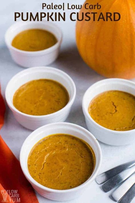 Paleo Pumpkin Custard, Pumpkin Custard Recipe, Paleo Pumpkin Recipes, Dairy Free Pumpkin, Custard Recipe, Pumpkin Recipes Healthy, Pumpkin Custard, Paleo Pumpkin, Custard Recipes