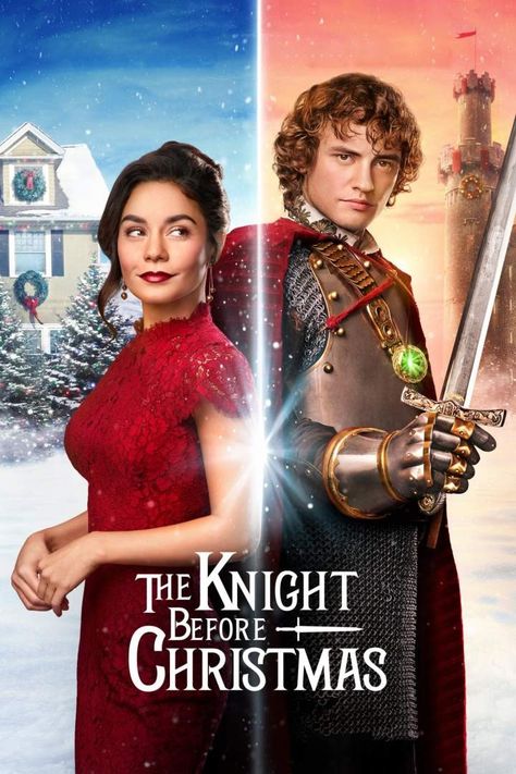 Knight Before Christmas Movie, Christmas Movie Poster, The Knight Before Christmas, David Kross, Netflix Christmas Movies, Netflix Marathon, Film Netflix, Best Christmas Movies, Christmas Films