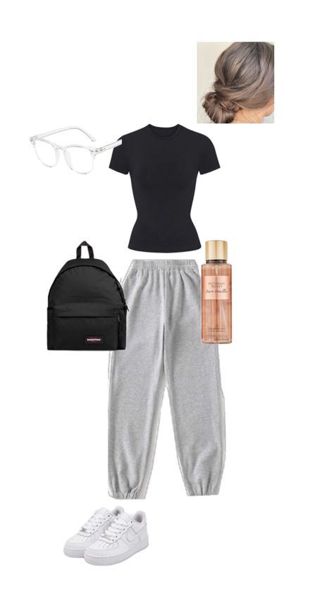 Outfit School, Zara Drip, Outfit Zara, Outfit Inspo Casual, Cute Lazy Day Outfits, Lazy Outfits, Lazy Day Outfits, Cute Outfits For School, School Looks