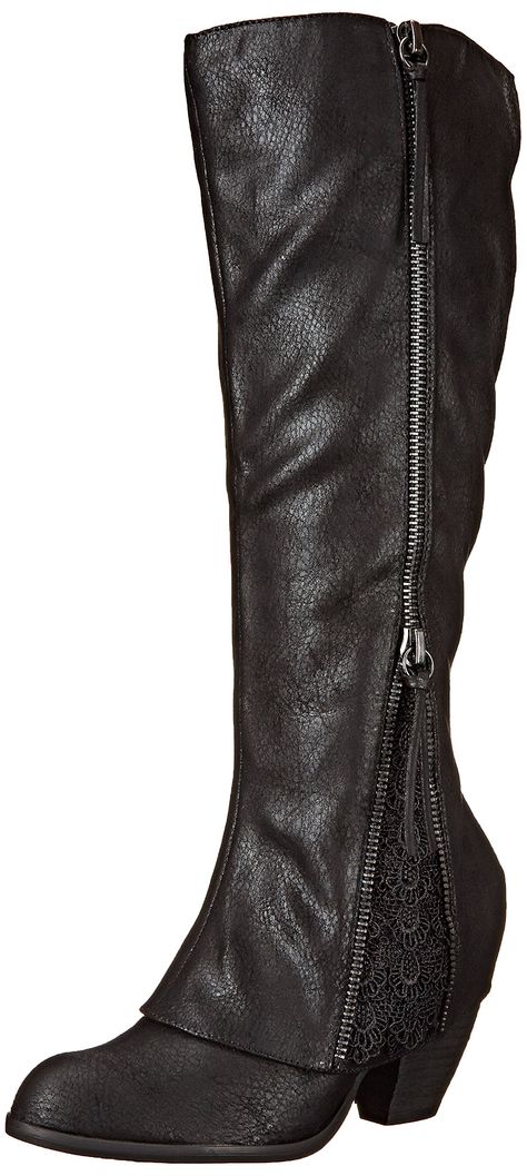 PRICES MAY VARY. Micro Fiber Imported Man Made sole Shaft measures approximately 17.5" from arch Heel measures approximately 2.25" Platform measures approximately 0.25 inches Boot opening measures approximately 16" around Mens Hunting Boots, Lace Boot Cuffs, Boots Knee, Boots Women Fashion, Christmas 2015, Beautiful Boots, Puma Women, Cool Boots, Work Shoes