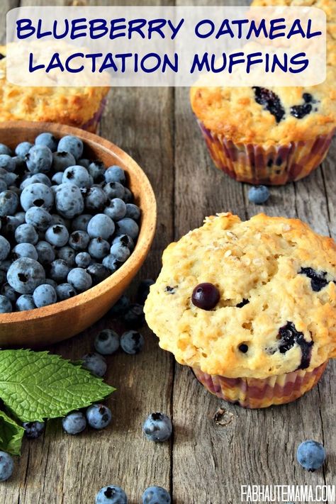 Boost your breastmilk supply with this easy and delicious blueberry oatmeal lactation muffins recipe. Lactation Muffins, Breastfeeding Snacks, Ranch Mix, Breastfeeding Foods, Lactation Recipes, Increase Milk Supply, Blueberry Oatmeal, Lactation Cookies, Breastmilk Supply