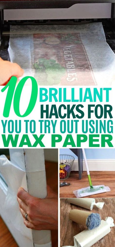 Wax Paper Crafts, Cheap Hacks, Paper Hacks, Things To Make And Sell, Woodworking Items That Sell, Waxing Tips, Popular Things, Cleaning Quotes, Home On A Budget