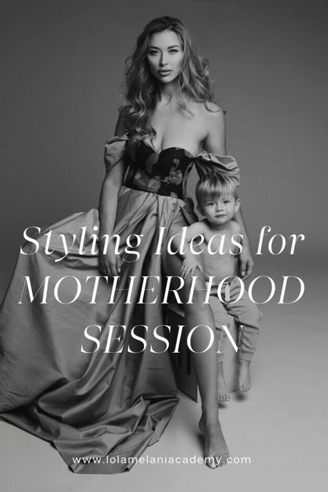 Styling ideas for mommy and me session | Lola Melani Academy Lola Melani, Mommy And Me Session, Beauty Of Motherhood, White Linen Blouse, Fitted Gowns, Me Photo, Model Look, Linen Blouse, Styling Ideas