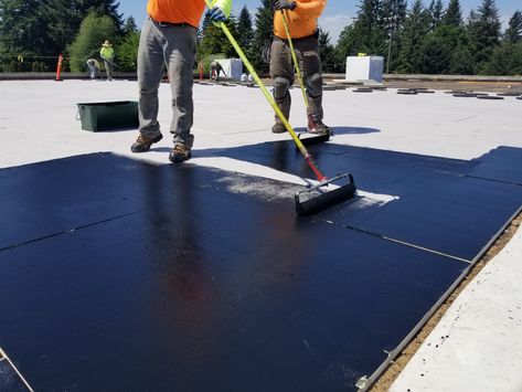 New ASTM Standard Practice D8231 for Electronic Leak Detection (ELD) Quality Control Testing of Roofing and Waterproofing Membranes - Greenroofs.com Roof Waterproofing, Membrane Roof, Church Graphic Design, Roofing Contractors, Roofing Materials, Construction Services, Green Roof, Roof, Over The Years