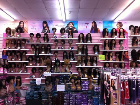 Beauty World 127A Pavillion Parkway - Fayette Pavilion Fayetteville, GA 30214 (678) 817-5200 Hair Store Aesthetic, Beauty Supply Store Aesthetic, Wig Organization, Wig Bar, Beauty Supply Store Wigs, Food Timetable, Beauty Supply Wigs, Wig Shop, World Hair