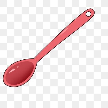 Spoon Clipart, Spoon Illustration, Spoon Drawing, Spoon Cartoon, Food Background Wallpapers, Red Cartoon, Food Background, Baby Animal Drawings, Png Hd