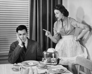 Stop nagging! Six tips to break the habit and improve your relationship Nagging Wife, 1950s Housewife, Vintage Housewife, Lifetime Movies, Date Outfit Casual, Flirting Moves, Good Wife, Dating Memes, Dating Humor