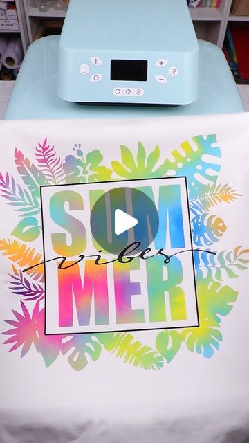 HTVRONT Brand | HTVRONT Craft on Instagram: "HTVRONT Watercolor htv is perfect for summer crafts. Compared to other ordinary heat transfer vinyl, Watercolor htv has our unique customization and you will never see the same pattern htv on the market. 💦Click on the link of my profile to get it.

#htvront #craftideas #htv #htvvinyl #cricut #papercrafts #silhouettecameo #cameo4 #svg #freesvg #craftroom #diy #customshirt #htvrontfanscarnival" Vinyl For Shirts, Htv Vinyl, Summer Crafts, Transfer Vinyl, Free Svg, Heat Transfer Vinyl, My Profile, Be Perfect, Silhouette Cameo