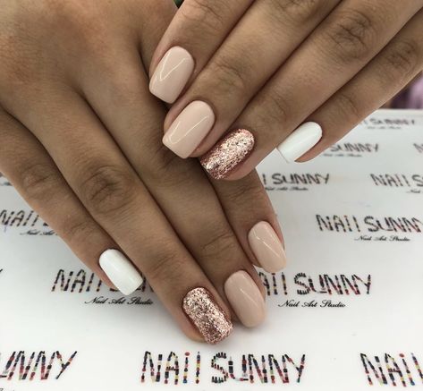 Sns Nails Colors, Square Nail Designs, Short Square Nails, French Manicure Nails, Thanksgiving Nails, Prom Nails, Types Of Nails, Square Nails, Short Acrylic Nails