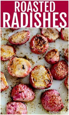 Substitute For Potatoes, Roasted Radishes Recipe, Radishes Recipe, Radish Recipe, Low Carb Lifestyle, Roasted Radishes, Radish Recipes, Low Carb Sides, Low Carb Side Dishes