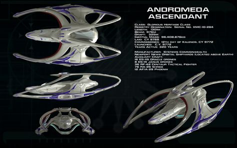 Andromeda Ascendant ortho by unusualsuspex on DeviantArt Andromeda Ascendant, Futuristic Vehicles, Sci Fi Tv Shows, Sci Fi Spaceships, Space Ship Concept Art, Starship Concept, Commander Shepard, Sci Fi Shows, Babylon 5