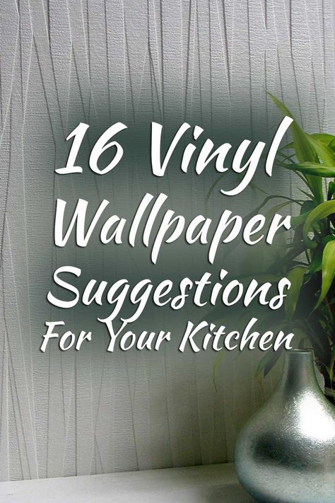 16 Vinyl Wallpaper Suggestions For Your Kitchen. Article by HomeDecorBliss.com #HDB #HomeDecorBliss #homedecor #homedecorideas Wallpaper Ideas For Kitchen, Kitchen Ideas Hdb, Wallpaper Backsplash Kitchen, Modern Kitchen Wallpaper, Japanese Minimalist Bedroom, Kitchen Wallpaper Design, Kitchen Backslash, Baroque Wallpaper, Kitchen Design Tips