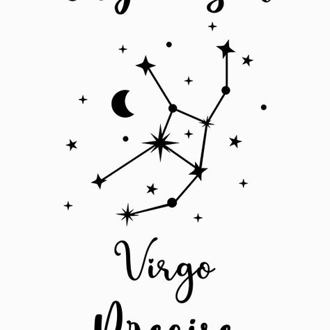 Virgo Logo, Image Cricut, Virgo Zodiac, Spiral Notebook, Art Boards, Poster Wall Art, Photographic Print, Decorative Throw Pillows, Metal Prints