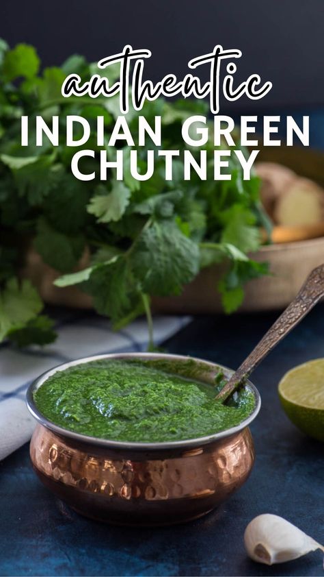 Ever wondered what makes Indian street food so irresistible? It's all in the chutney! This post will show you how to make Dhania (Coriander) Chutney, a staple in Indian green chutney recipes, perfect for chaat and other street foods. Learn how to combine cilantro with mint and other spices to create a sauce that will become a new favorite in your kitchen. Mix up this quick recipe and enjoy with your next meal! Green Chutney Recipe, Coriander Chutney, Cilantro Chutney, Pakistani Recipes, Chutney Recipe, Green Chutney, Indian Street, Food Street, Indian Street Food