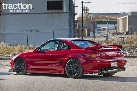 After an Evil Knievel–style street racing crash, Ryan Dandurand’s 1991 toyota MR2 went into hiding during its lengthy rebuild. Toyota Mr2 Sw20, Evil Knievel, Mr2 Turbo, 90s Jdm, Mr2 Sw20, Vintage Toyota, Mr2 Spyder, Mr 2, Japanese Sports Cars