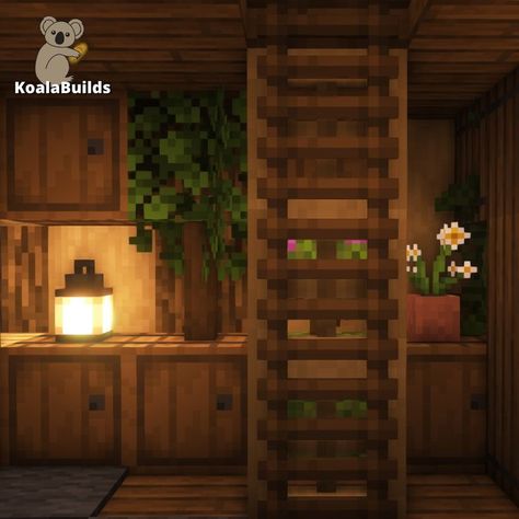 Tap for full tutorial Minecraft Workbench, Minecraft Farmhouse, Cosy Farmhouse, Interior Design Minecraft, Minecraft House Interior, Description Ideas, Build A Farmhouse, Interior Minecraft, Minecraft Shops