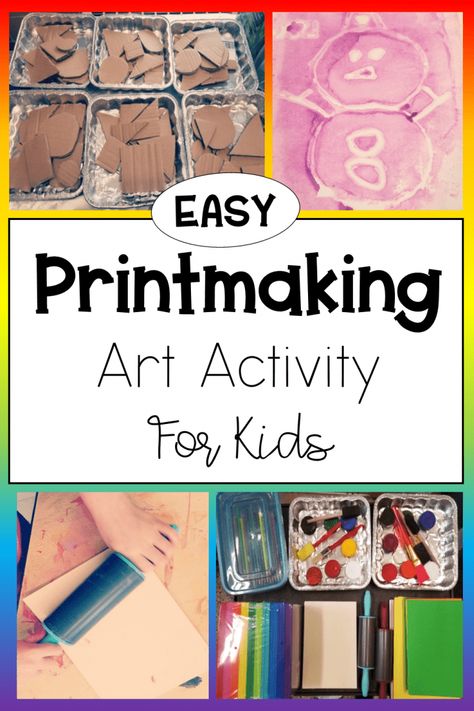 Preschool and Kindergarten Activities with Plasticine Printmaking For Kindergarten, Kindergarten Printmaking, Printmaking For Kids, Kids Printmaking, New Craft Ideas, Junior Kindergarten, Simple Art Activity, Math Art Projects, Printmaking Techniques