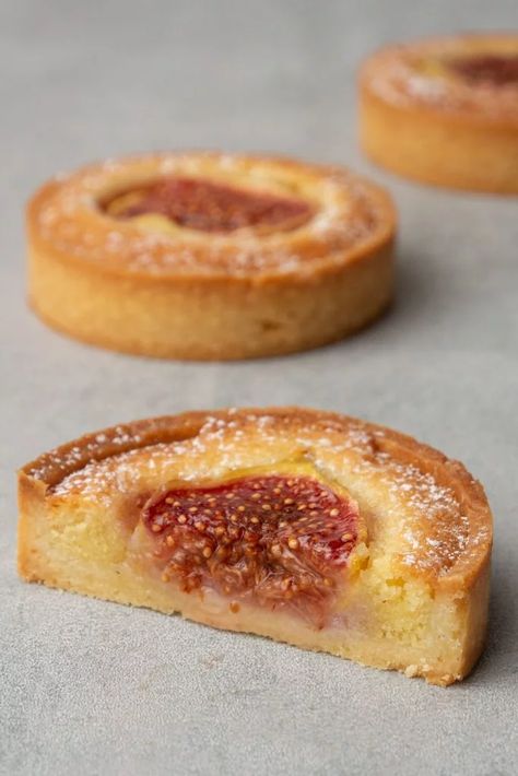 Tart Recipes Savory, Fig Tart, Frangipane Tart, Tart Dough, Fig Recipes, Tart Dessert, Mini Tart, Tart Recipe, Baking Tins