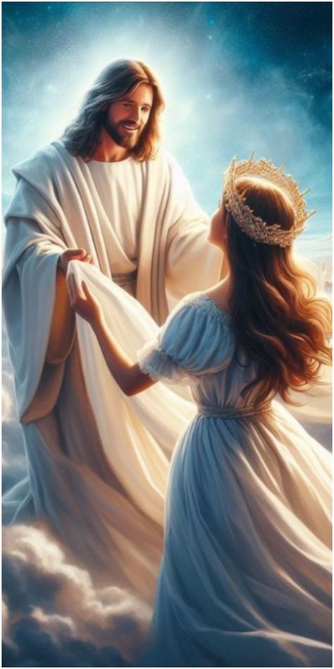 Mary Magdalene And Jesus, Jesus Love Images, Spiritual Pictures, Gods Princess, Jesus Artwork, Jesus Christ Artwork, Jesus And Mary Pictures, Jesus Photo, Jesus Christ Art