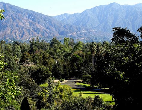 A fall morning  Fall morning view of the Los Angeles Arboretum (Arcadia) with San Gabriel Mountains in background Arcadia Los Angeles, Los Angeles Arboretum, Equestrian Design, San Gabriel Mountains, Fall Morning, San Gabriel, Morning View, Autumn Morning, California Love