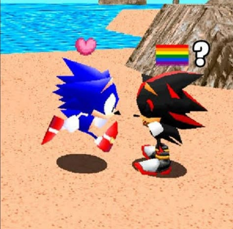 Low Poly Shadow The Hedgehog, Sonic The Hedgehog And Shadow, Cute Shadow The Hedgehog, Sonic Wallpaper Laptop, Shadow Y Sonic, Sonic Y Shadow, Shadow And Sonic, Nintendo Characters, Sonic Funny