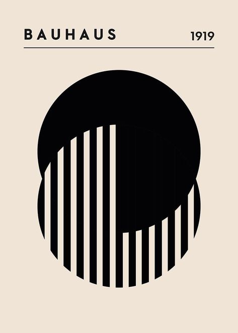 Pastel Dreams-Soft & Cute Backgrounds Popular Modern Art, Black And White Circle Art, Black And White Art Poster, Shapes With Shadows, Rhythm Composition Design, Poster Black And White Aesthetic, Aesthetic Black Poster, Vintage Art Inspiration, Mid Century Modern Background