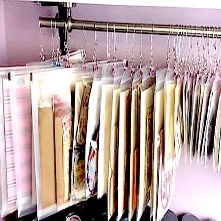 Tea Junk Journal, Junk Journal Craft Room, Ephemera Display Ideas, Junk Journal Storage, Junk Journal Organization Storage, Ephemera Storage Ideas, Ephemera Organization, Craft Space Ideas, Journaling Storage