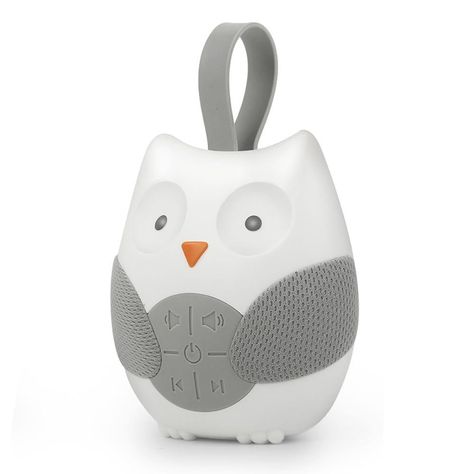 Portable Baby Soother Music Owl - Baby Bubble Store Early Education, White Noise Machine Baby, Baby Soother, Owl White, Noise Machine, White Noise Machine, Sound Machine, Light Music, White Noise