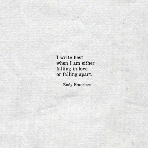 Rudy Francisco, Writer Quotes, Literature Quotes, Writing Quotes, Poem Quotes, Deep Thought Quotes, Poetry Quotes, Quote Aesthetic, Pretty Words