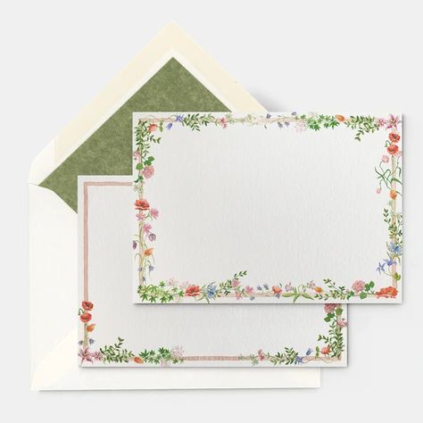 The Most Interesting Store In The World– SHOWFIELDS Personalised Stationery, Green Tissue Paper, Personalized Stationery Set, Desk Stationery, Floral Stationery, Watercolor Set, Wildflower Garden, Favorite Fonts, Handwritten Notes