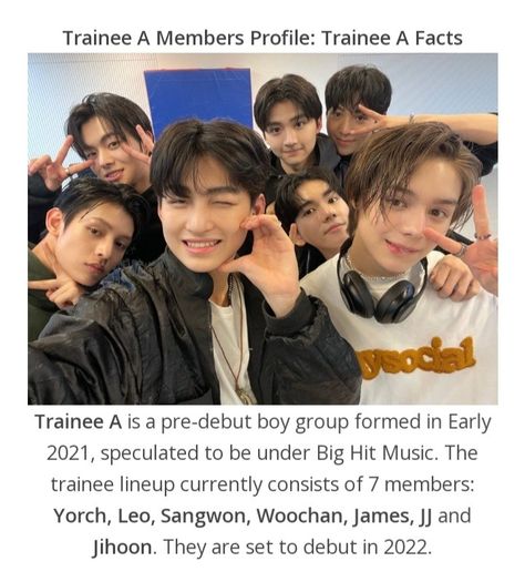 Trainee A, Group Name, Boy Groups, Movie Posters, Music, Quick Saves, Film Posters