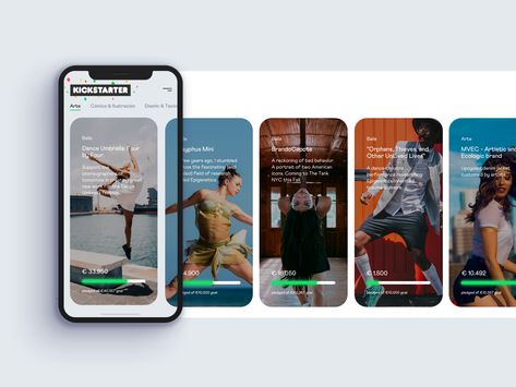Daily UI Challenge #032 - Crowdfunding Campaign by Juan C. Fresno | Dribbble | Dribbble App Campaign, App Screenshots, Smart Mirror, Gui Design, Daily Ui, Crowdfunding Campaign, Tech Gear, App Ui Design, Latest Tech