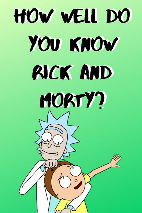 Rick and Morty is a show that defies all expectations. Grab your nearest Morty, head into an alternate dimension, and find some cool aliens! It’s time to do some Rick and Morty trivia and only the Rickest of Ricks will be able to pass. Take the ultimate Rick and Morty quiz here! #rickandmorty #tvshow #show #fun #quiz #quizzes Rick And Morty Headcanons, Get Swifty Rick And Morty, Jerry Smith Rick And Morty, Morty X Rick, Rick And Morty Oc, Rick Sanchez Quotes, Rick X Morty, Rick And Morty Funny, Morty Drawing