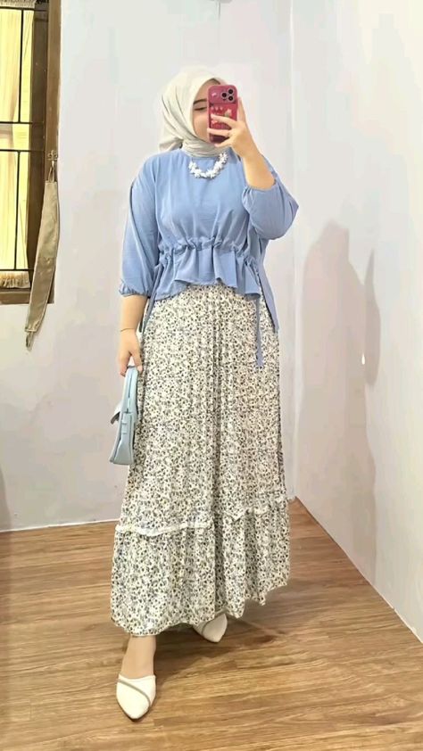 Ootd Hijab Big Size, Ootd Big Size, Top Designs For Women, Islamic Modest Fashion, Big Size Outfit, Muslim Outfit, Big Size Fashion, Ootd Hijab Casual, Big Size Dress