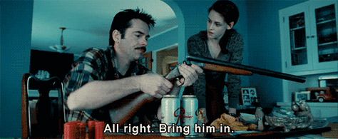 Pin for Later: 33 Reasons Dads Are the Most Awesome Human Beings on the Planet He's Been Scaring Away the Boys Since You Were in Diapers Protective Boyfriend, College Boyfriend, Charlie Swan, Billy Burke, Team Jacob, Twilight Pictures, First Boyfriend, Twilight Series, Twilight Movie