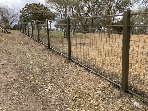 hill country, fence and ranch, fencing, cattle guards, ranch services, hill country fence Ranch Fence Ideas, Cattle Panel Fence, Ranch Fence, Ranch Fencing, Boerne Texas, Cattle Panels, Country Fences, Fencing & Gates, Texas Hills