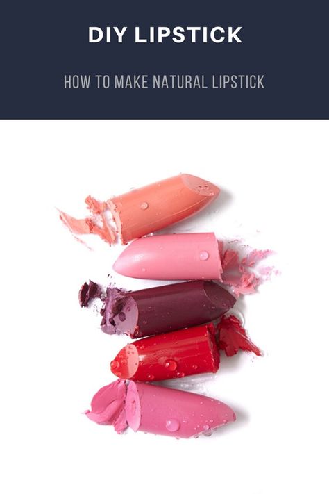 Lipstick Diy How To Make, Diy Natural Lipstick, Diy Lipstick Recipe, Lipstick Recipe, Peach Color Lipstick, Natural Makeup Recipes, Making Lipstick, Lipstick Diy, Make Your Own Lipstick