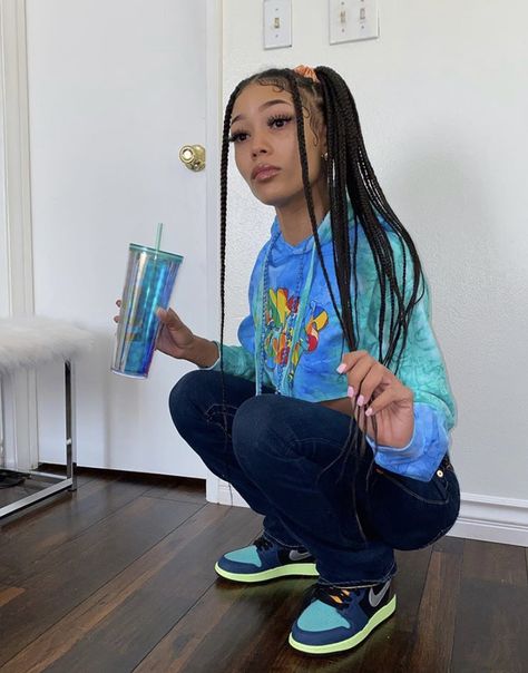 Coi Leray, Fits Streetwear, Swag Girl Style, Streetwear Fashion Women, Y2k Streetwear, Girly Outfits, Looks Vintage, Cute Casual Outfits, Streetwear Fashion