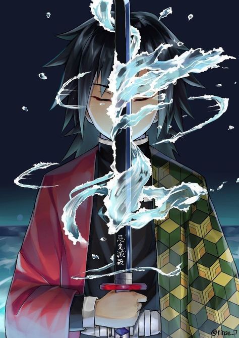 Natsuki Hanae, Tomioka Giyuu, Bd Comics, Demon Hunter, Demon Slayer Kimetsu No Yaiba, Cool Anime Wallpapers, Anime Boys, Kimetsu No Yaiba, Slayer Anime