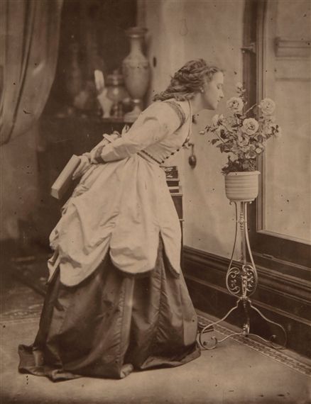 Artwork by Oscar Gustave Rejlander, Reverie Roses, Made of albumen print, flush mounted to contemporary card Western Romance Novels, Western Romance, Antique Photography, People Of Interest, Old Fashion, Famous Women, Black And White Pictures, Historical Society, Lady And Gentlemen