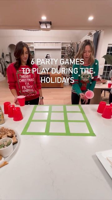 Prize Board Ideas, Pick A Prize Game, Holiday Game Prizes, Christmas Games For Adults Drinking, Funny Holiday Games For Adults, Christmas Punch Game Tissue Paper, Simple Christmas Games For Family, Holiday Olympic Games, Game Ideas For Christmas Parties