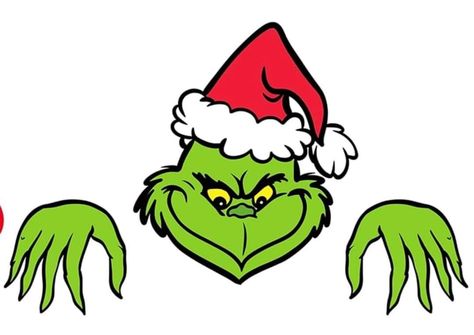 Immagini Grinch, Whoville Christmas Decorations, Grinch Printable, O Grinch, Grinch Drawing, Grinch Coloring Pages, Grinch Crafts, Grinch Face Svg, Christmas Svgs