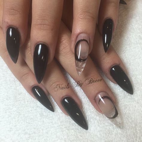 After! Witch Nails, Unghie Nail Art, Witchy Nails, Stiletto Nail Art, Moon Nails, Gothic Nails, Goth Nails, Stiletto Nails Designs, Dream Nails