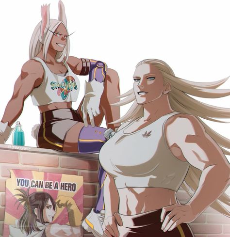 Arm Prosthetic, Bangs Black Hair, Hair Slicked Back, Prosthetic Arm, Muscular Female, Voltron Fanart, Female Reference, Boku No Hero Academia Funny, Muscle Girls