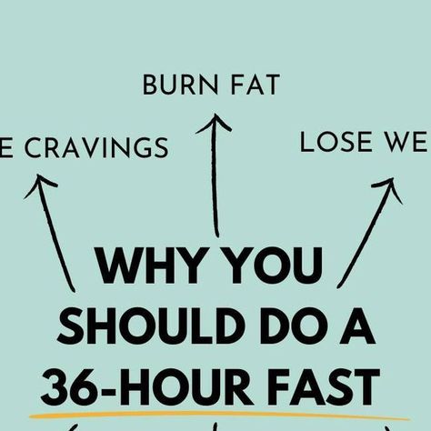 Dr. Mindy Pelz on Instagram: "Why do a 36-hour fast? A study had people eat for 12 hours and then fast for 36 hours, allowing people to eat whatever they wanted in their 12-hour window. Research showed when people followed this pattern for 1 week they had greater weight loss – 3.5kg in 7 days compared to people who just did a calorie-restricted diet and lost less than 1 kg. They also found that those that did the 36-hour fast had fewer cravings, and found changes in the microbiome! Remember t 36/12 Fasting, 36 Hour Fast Schedule, 48 Hour Fast, 36 Hour Fasting, 36 Hour Fast, Dr Mindy Pelz, Calorie Restriction Diet, Health Hacks, People Eating